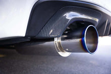 画像をギャラリービューアに読み込む, GReddy Titanium Trust PE-TR Tip L 110MM x 115MM - Titanium Burnt Finish
