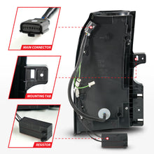 画像をギャラリービューアに読み込む, ANZO 15-20 Chevrolet Tahoe Sequential LED Tube Taillights Black