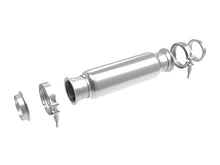 画像をギャラリービューアに読み込む, aFe MACH Force-Xp Resonator 3 IN Inlet/Outlet x 4 IN Dia. x 12 IN Body x 16 IN Overall Length