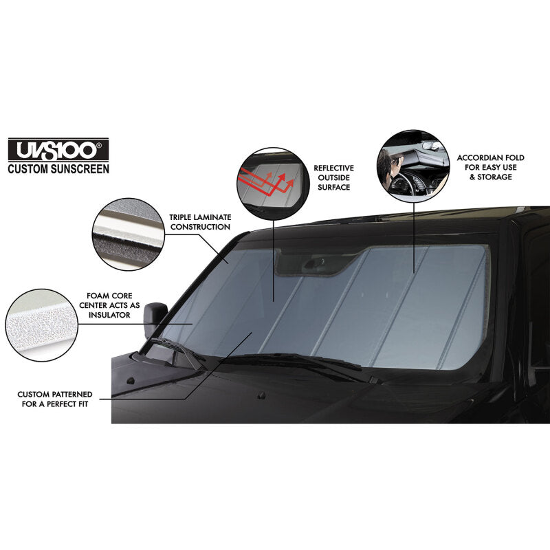 Covercraft 25-26 Ford Expedition UVS100 Custom Sunscreen - Blue