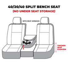 画像をギャラリービューアに読み込む, Covercraft 13-16 Dodge RAM Carhartt SeatSaver Custom Front Row Seat Covers - Gravel