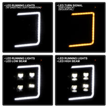 画像をギャラリービューアに読み込む, Spyder Apex 15-20 GMC Yukon High-Power LED Module Headlights - Black (PRO-YD-GY15HALAP-SBSEQ-BK)