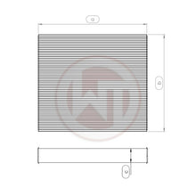 画像をギャラリービューアに読み込む, Wagner Tuning 524x468x68mm Radiator Core
