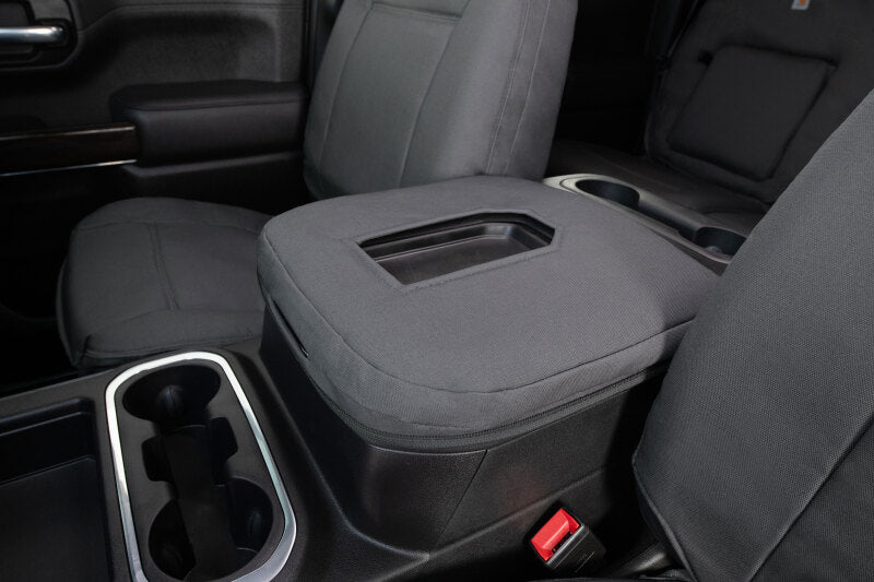 Covercraft 11-23 Toyota 4Runner Carhartt PrecisionFit Custom Second Row Seat Covers - Gravel