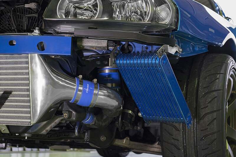 GReddy OIL COOLER KIT W/ FILTER RELOC 13-ROW BNR34