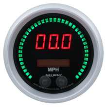 画像をギャラリービューアに読み込む, Autometer 85.7mm Black Switchable 260 MPH / 260 KM/H Speedometer Sport-Comp Elite Digital Gauge