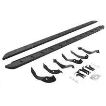 画像をギャラリービューアに読み込む, Go Rhino 15-19 GMC Sierra 2500/3500HD CC 4DR Dsl RB10 Slim Running Boards Kit(w/Brackets) - Tex. Blk
