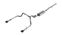 画像をギャラリービューアに読み込む, Borla 2024 Chevy Silverado 1500 6.2L V8 Touring Catback Exhaust w/ Simulator - CF Black Anodized