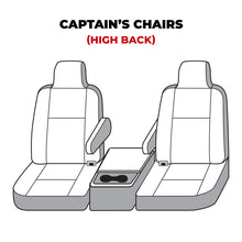 画像をギャラリービューアに読み込む, Covercraft 00-06 Ford Excursion Polycotton SeatSaver Custom Front Row Seat Covers - Grey
