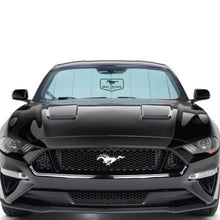 画像をギャラリービューアに読み込む, Covercraft 71-73 Ford Mustang 2DR HB (Not Conv) UVS100 Custom Sunscreen with Mustang 60 Years Logo