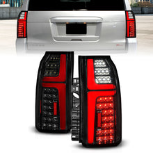 画像をギャラリービューアに読み込む, ANZO 15-20 Chevrolet Tahoe Sequential LED Tube Taillights Black