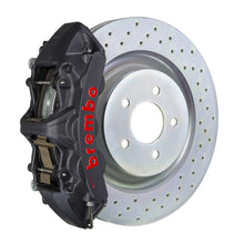 画像をギャラリービューアに読み込む, Brembo 16+ Camaro LS/LT SS Front GTS BBK 6 Piston Cast 355x32 1pc Rotor Drilled-Black HA