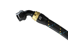 画像をギャラリービューアに読み込む, GReddy AN08 60 DEGREE HOSE END SWIVEL BLACK/GOLD ANODIZED