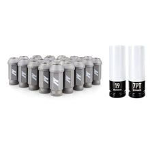 画像をギャラリービューアに読み込む, Mishimoto Steel Locking Lug Nuts M14x1.5 24pc Set Silver