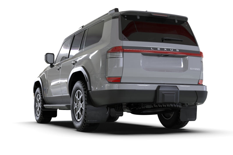 Rally Armor 24-26 Lexus GX 550 Luxury Black UR Mud Flap - Metallic Black Logo