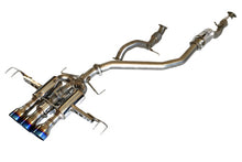 画像をギャラリービューアに読み込む, Invidia 22+ HONDA CIVIC TYPE-R FL5 R400 SINGLE LAYER TI TIP FULL CAT-BACK (NON POLISH PIPE)
