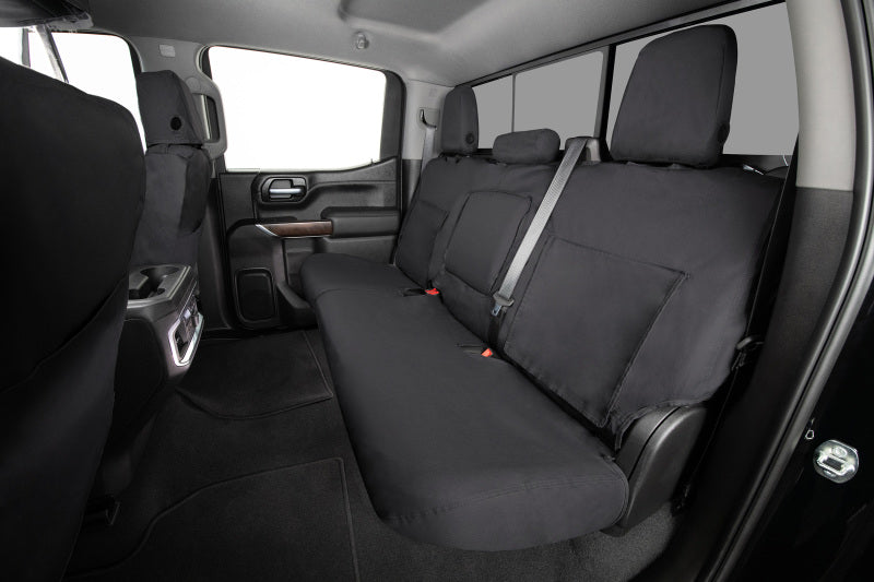 Covercraft 19-23 Toyota RAV4 Polycotton SeatSaver Custom Front Row Seat Covers - Charcoal