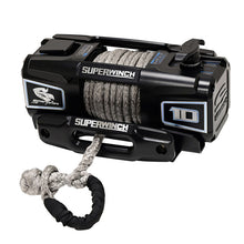 画像をギャラリービューアに読み込む, Superwinch 10000 LBS 12V DC 3/8in x 54ft Synthetic Rope Scorpion 10000SR Winch - Black Powdercoat