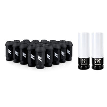 画像をギャラリービューアに読み込む, Mishimoto Steel Locking Lug Nuts M14x1.5 24pc Set Black