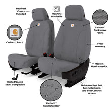 画像をギャラリービューアに読み込む, Covercraft 24-26 Jeep Wrangler Fr Buckets Carhartt SeatSaver Custom Front Row Seat Cover