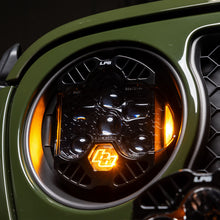 画像をギャラリービューアに読み込む, Baja Designs 18-25 Jeep Wrangler JL/20-25 Gladiator JT (w/Halogen) DOT LP6 LED Headlight Kit - Amber