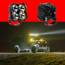 画像をギャラリービューアに読み込む, XK Glow Spot Beam Offroad Cube Light 2pc 5in