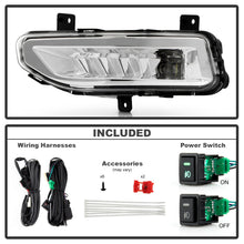 画像をギャラリービューアに読み込む, Spyder 22-24 Nissan Frontier Full LED OEM Fog Lights w/Switch (FL-NF22-LED-C)