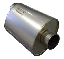画像をギャラリービューアに読み込む, Kooks 3in Oval Center/Offset Muffler 12in Long Body Stainless Steel