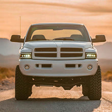 画像をギャラリービューアに読み込む, AlphaRex 94-01 Dodge Ram 1500 NOVA LED Headlights Chrome w/ Activ. Light Seq. Signal and SB DRL
