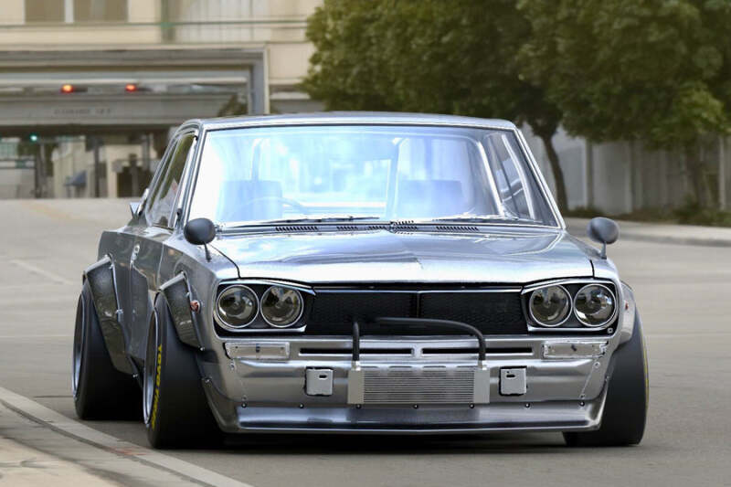GReddy Pandem Nissan Hakosuka V2 Front Splitter