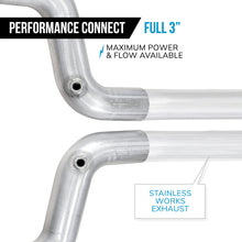 画像をギャラリービューアに読み込む, Stainless Works 15-25 Mustang GT Lead Pipe Kit - Performance Connect