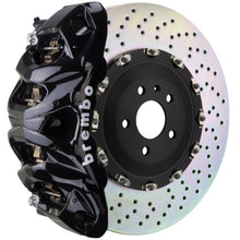 画像をギャラリービューアに読み込む, Brembo 08-15 Land Cruiser/LX570 Front GT BBK 8 Piston Cast 412x38 2pc Rotor Drilled-Black