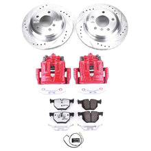 画像をギャラリービューアに読み込む, Power Stop 2006 BMW 325xi Rear Z26 Street Warrior Brake Kit w/Calipers