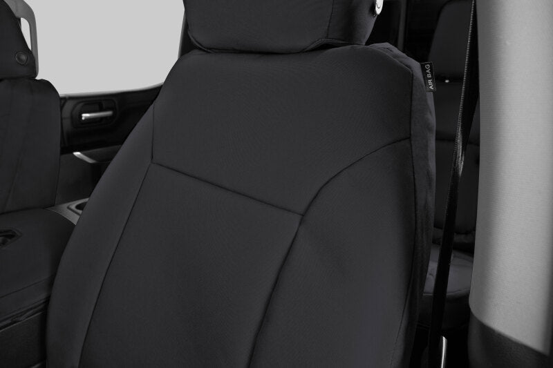Covercraft 19-24 VW Atlas/20-24 Endura PrecisionFit Custom Front Row Seat Covers - Black/Black