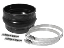 画像をギャラリービューアに読み込む, aFe Magnum FORCE Intake Coupling Kit (4-1/2 IN ID x 3 IN L) Straight Coupler w/ Hump - Black