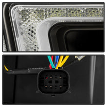 画像をギャラリービューアに読み込む, Spyder 20-23 Chevy Silverado 2500/3500 Proj Headlights - LED DRL - Black PRO-YD-CSHD20SI-SEQ-BK