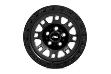 画像をギャラリービューアに読み込む, Rough Country 82 Series Wheel | One-Piece | Semi Gloss Black | 18x9 | 6x5.5 | -12mm