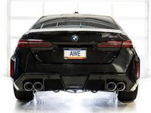 画像をギャラリービューアに読み込む, AWE Tuning BMW G90/G99 M5 Track Edition Cat-Back Exhaust - Chrome Silver Tips