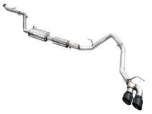 画像をギャラリービューアに読み込む, AWE Tuning Exhaust for 4th Gen Toyota Tacoma Dual Diamond Black Tips