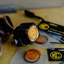 画像をギャラリービューアに読み込む, KC HiLiTES FLEX ERA 1 Performance Yellow Flood Beam Lens