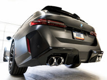 画像をギャラリービューアに読み込む, AWE Tuning BMW G90/G99 M5 Track Edition Cat-Back Exhaust - Chrome Silver Tips