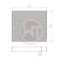画像をギャラリービューアに読み込む, Wagner Tuning Universal Radiator Core - 264 x 240 x 96 (mm)