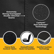 画像をギャラリービューアに読み込む, Covercraft 24-25 Jeep Wrangler Buckets Carhartt Super Dux Precision Fit Custom Front Row Seat Cover