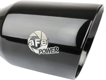 画像をギャラリービューアに読み込む, aFe MACH Force-Xp Universal Exhaust Tip 3 IN Inlet x 4-1/2 IN Outlet x 9 IN L- Black Tip