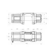 画像をギャラリービューアに読み込む, Superwinch 4500 LBS 12V DC 15/64in x 40ft Steel Rope Roller Fairlead SP 45 Winch