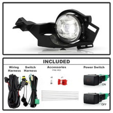 画像をギャラリービューアに読み込む, Spyder 22-24 Nissan Ariya Full LED Fog Lights w/Switch (FL-NA22-LED-C)