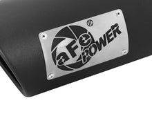画像をギャラリービューアに読み込む, aFe MACH Force-Xp Universal Exhaust Tip 3-1/2ININ x 4-1/2IN Outlet x 12IN Black Left Side Exit