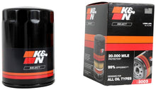 画像をギャラリービューアに読み込む, K&amp;N Oil Filter Automotive 01-19 Chevrolet Silverado 6.6L