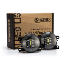 画像をギャラリービューアに読み込む, AlphaRex Universal Acura/Ford/Honda/Subaru/Nissan DoubleTap Dual Color LED Proj Fog Lights - Wt/Ambr
