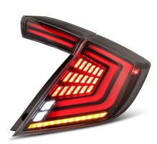 画像をギャラリービューアに読み込む, AlphaRex 16-21 Honda Civic Hatchback/ Type-R FK8 Nova-Series LED Tail Lights (Pair) - Alpha Black